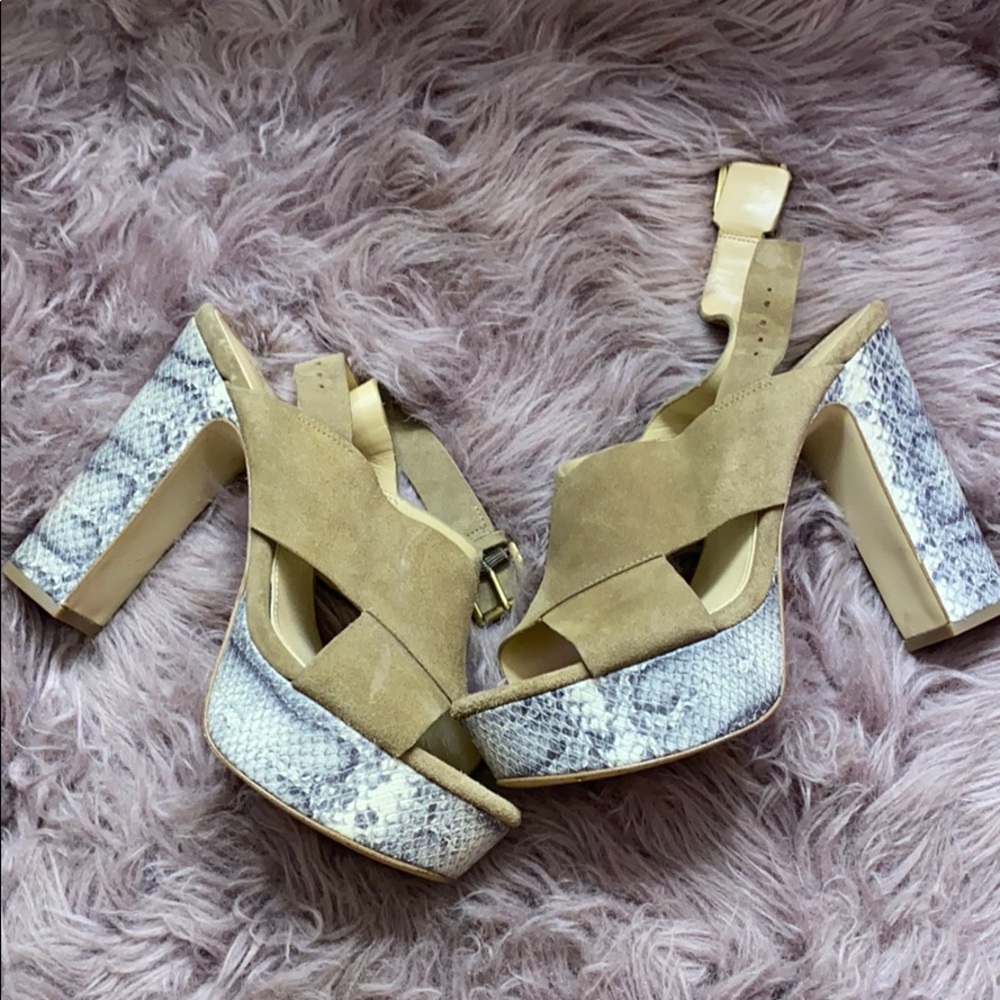 Michael Kors platform heels